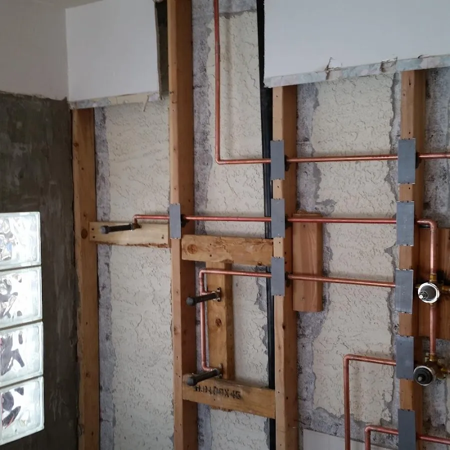 Copper pipe installation for Burst Pipe Repair in Williamson